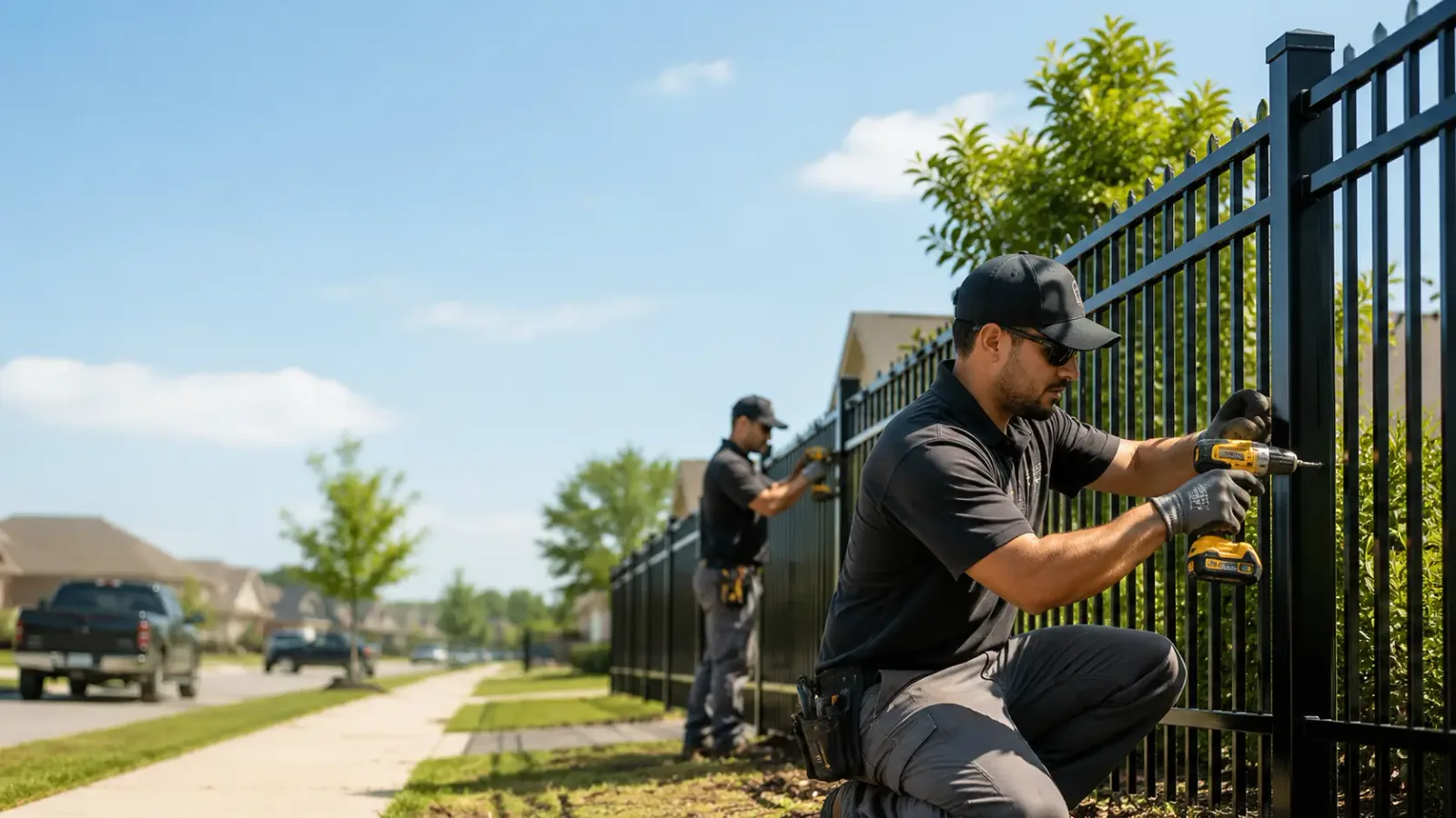 Metal Fence Installation in Enon, OH